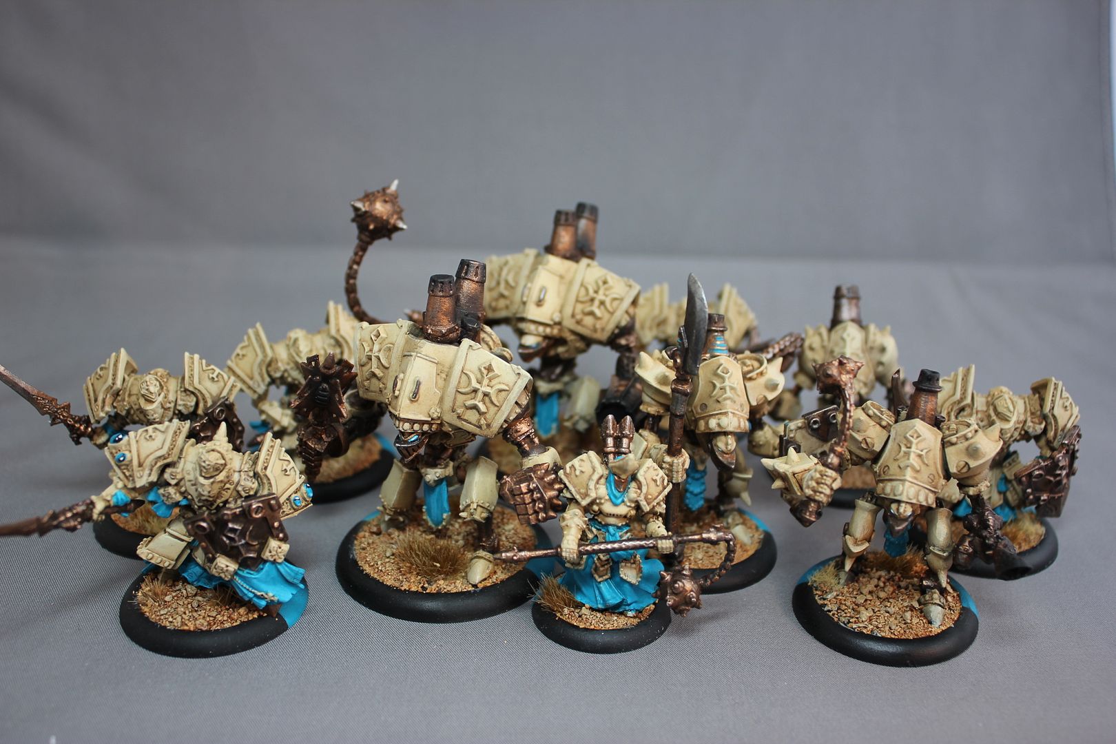 Menoth Battlegroup painted and ready to go! Wargaming Hub